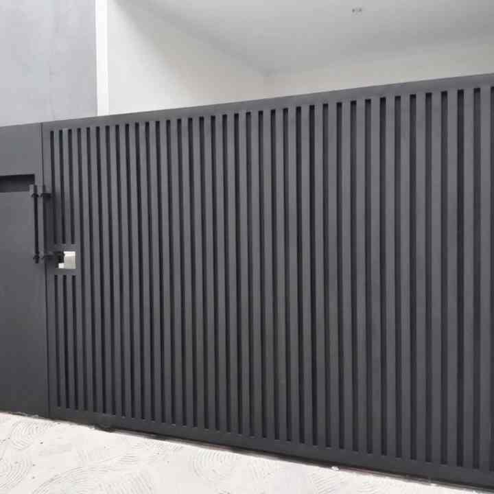 pagar minimalis besi holo galvanis