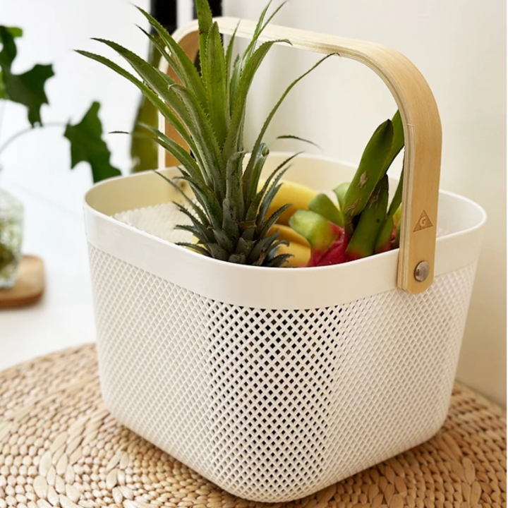 Keranjang plastik penyimpanan serbaguna