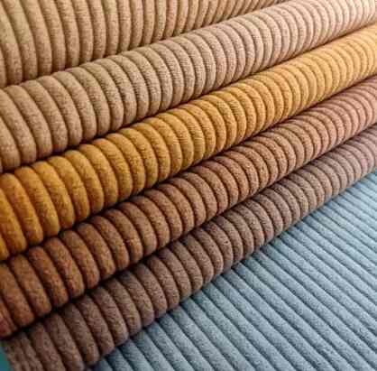 VERTICA Kain Beludru Velvet Tebal - Corduroy Fabric Sofa / Jok Kursi