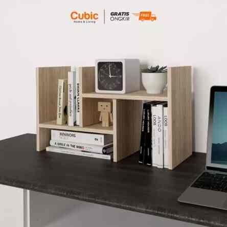Rak Meja Minimalis / Rak Buku Serbaguna