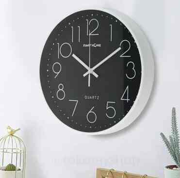 Jam Dinding Bulat / Quartz Indoor Wall Clock Round