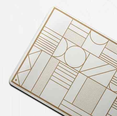 Golden Symmetry Deskmat