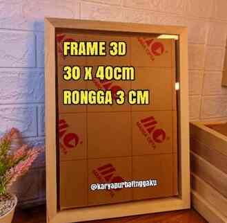 Figura / Frame foto / Bingkai Kayu