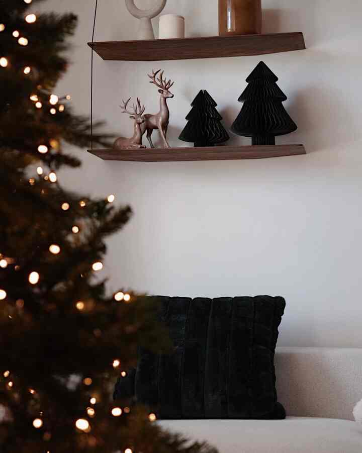 <span data-sheets-root="1" style="color: rgb(0, 0, 0); letter-spacing: normal; font-size: 10pt; font-family: Arial;">Christmas shelf decoration 🦌 #christmas #christmastree #christmasprops #cushion #christmasdecoration #candle #shelf #WOUD</span>