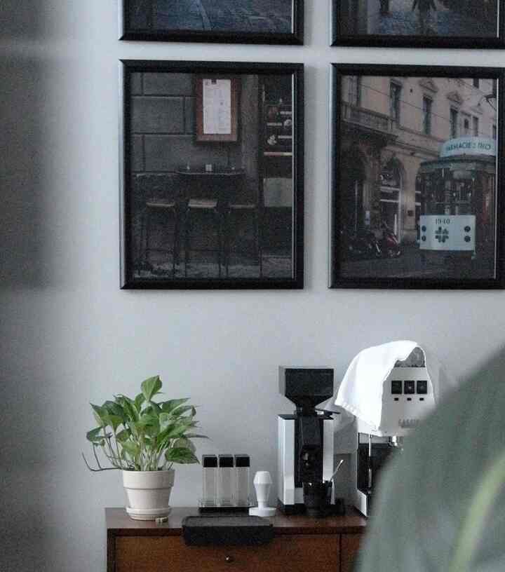 #homecafe #espressobar #coffeebar #homebarista #espressomachine #kitchen

