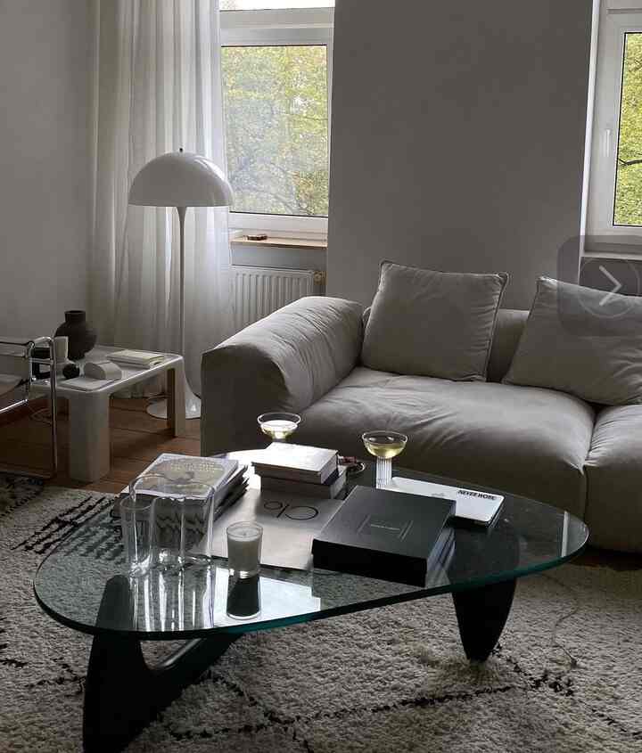 #Nordicinterior #nordicstyle #livingroom #mushroomlamp #lamp