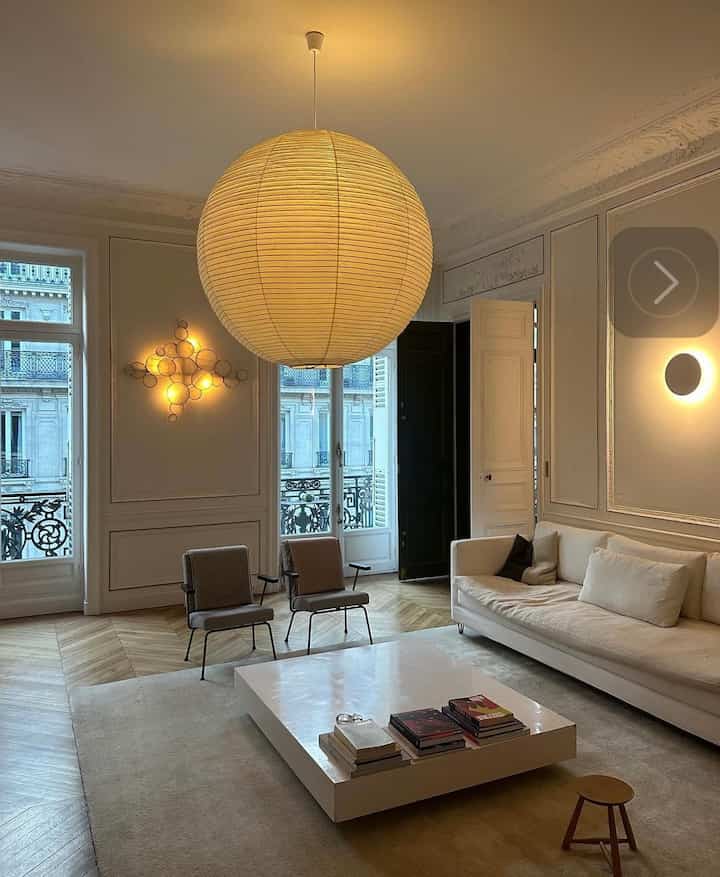 Travels in Paris #livingroominterior #parisianinterior #chic #paris 