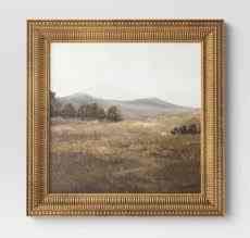 Prairie Land Framed Canvas Board