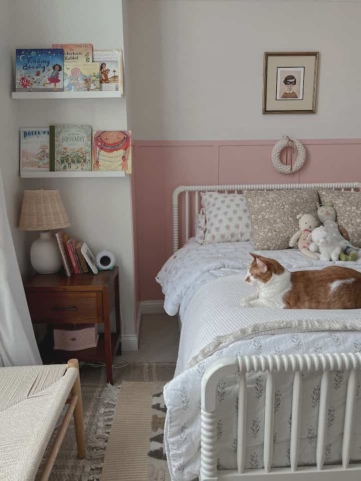 Big Girl room #pinkroom #bigkidroom #bedroominterior