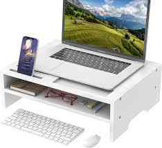 Monitor Stand Riser with Storage Organizer