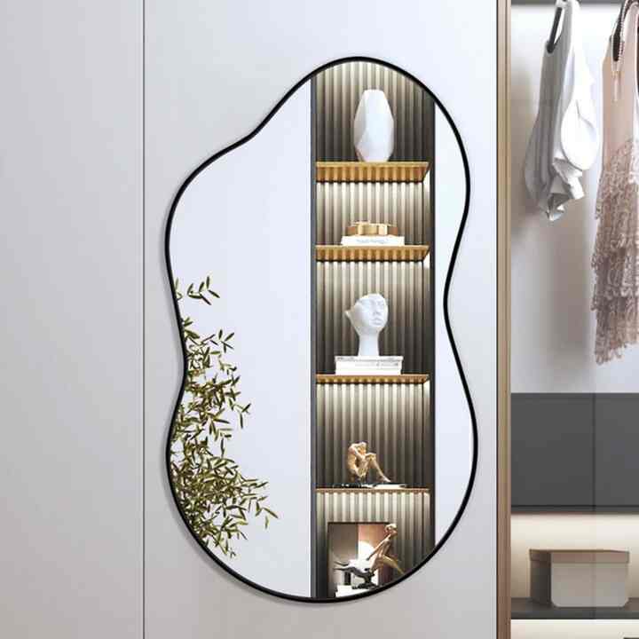 IVYBRONX - Cloud Shaped Metal Wall Mirror