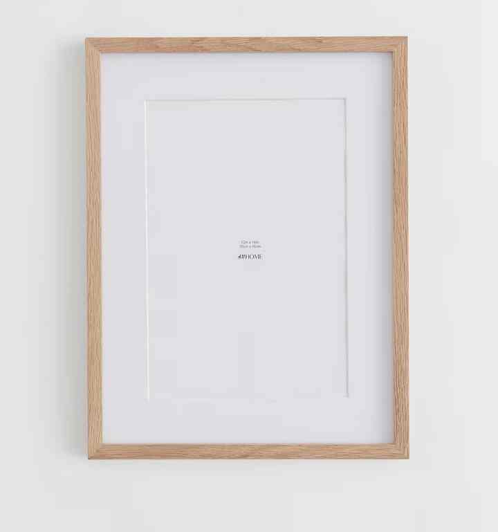Wooden Frame with Mat (3 colors)