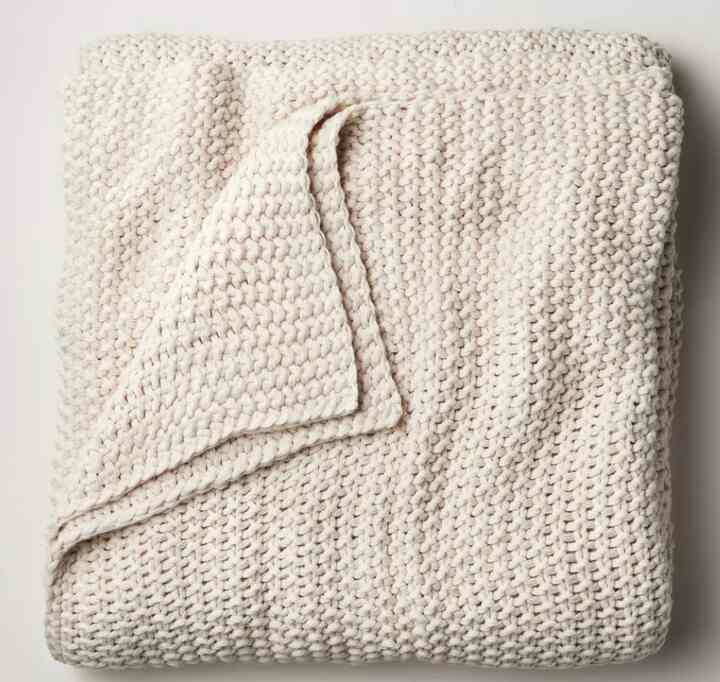 Chunky Knit Blanket
