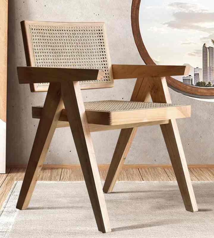 Archic Natural Japandi Rattan Chair