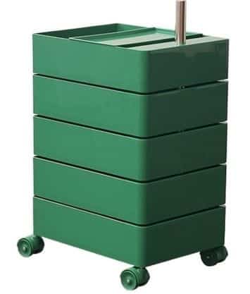 360° Rotating End Table with Movable Drawers (11 colors)