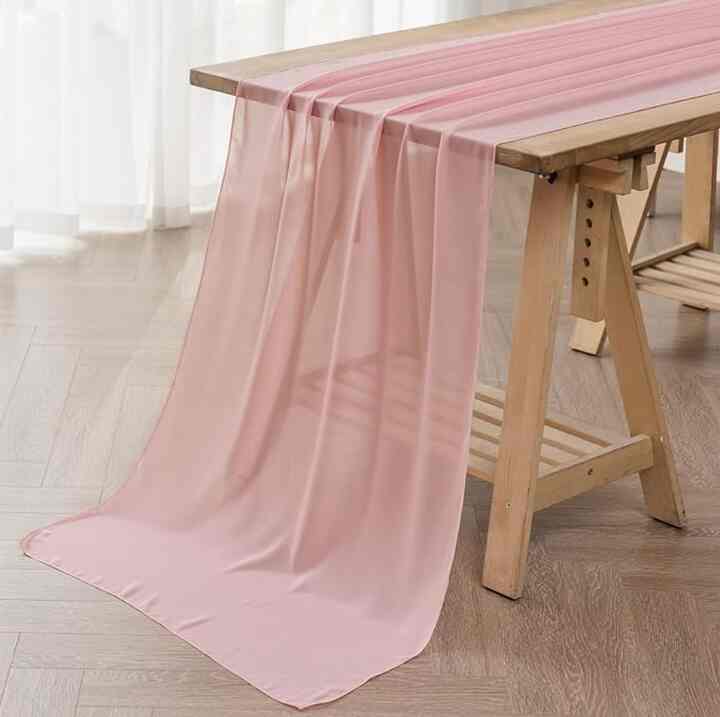 Chiffon Table Runner