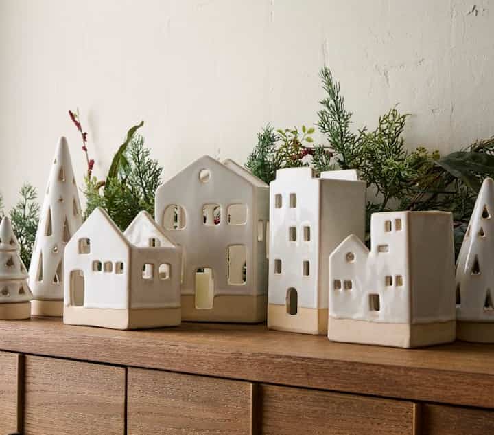 Ceramic Christmas Village