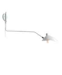 Varun Single Light Iron Dimmable Plug-in Swing Arm Sconce
