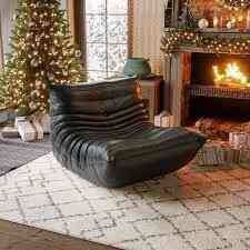 Microfiber Leather Standard Bean Bag Chair and Lounger