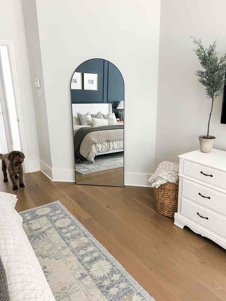 Arched mirror from walmart! #walmartfind 