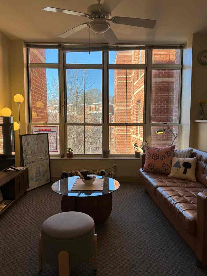 #cozy #sunnyvibes #livingroom #coffeetable #stool #ikea #sofa