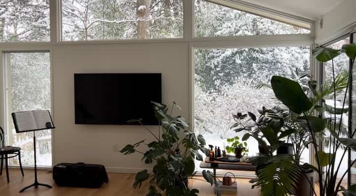 Bedroom view #bedroom #bedroomdecor #bedroomstyle #bedroominterior #bedroom #bedroomstyling #cozyroomdecor #cosybedroom #Planterrier 