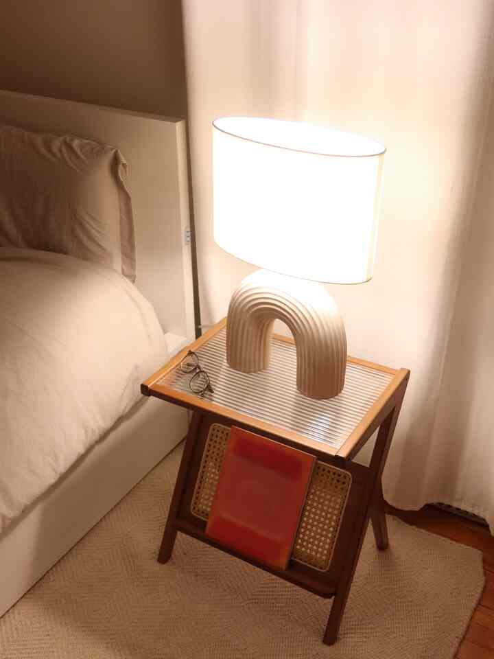 Day mood vs. night mood🌛🌞 #mood #bedroomheadwallinterior #nightstand