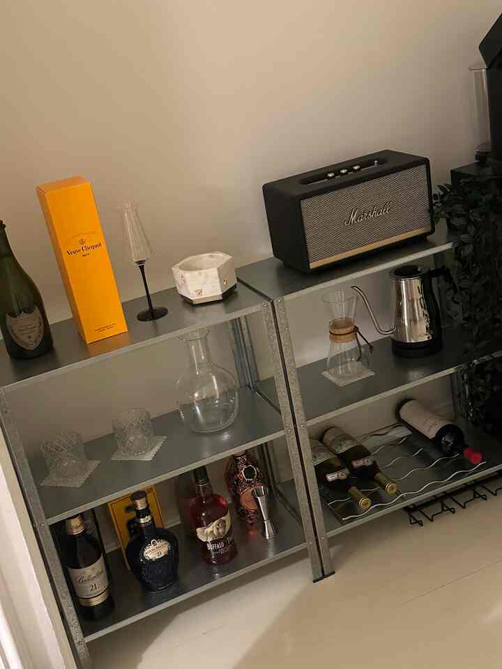 My new Bar organization ! 🍷 

#homebar #homedecor #ikeakitchen #ikea #ikeashelf #winecellar #wineglass 