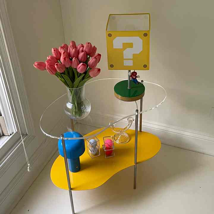 Supermario lamp 💛 

#spring #lamp #minilamp #sidetable #morden #cute #interiorprops