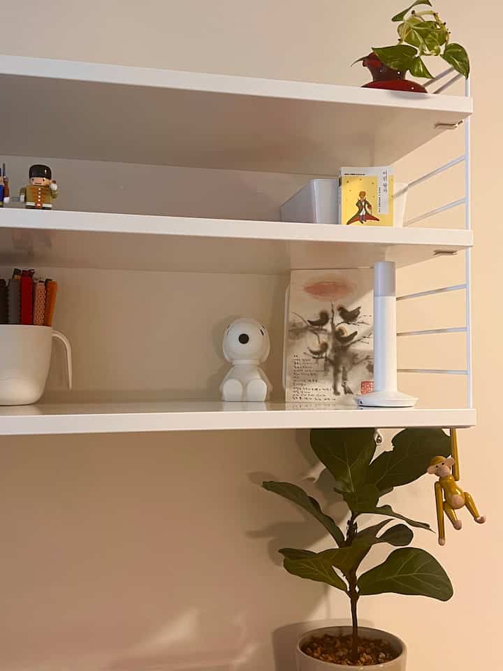 Shelves in my home office are used to display things that make me happy and are sentimental to me. Most of them are toys 😆
#shelfinterior #shelfdecoration #homeoffice #HappyHouse #happiness #sentimental