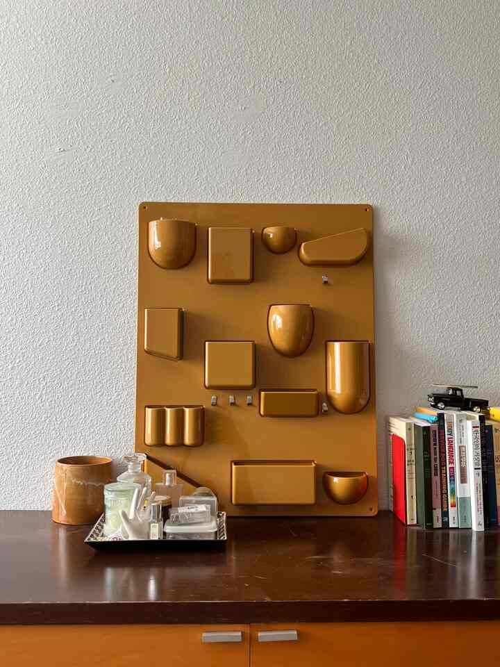 Another way to stay organized! ✨ Just got this wall-mounted organizer from Temu, and I love it! 😍 Such a steal for only $50. #BudgetFinds #HomeOrganization #FunctionalDecor