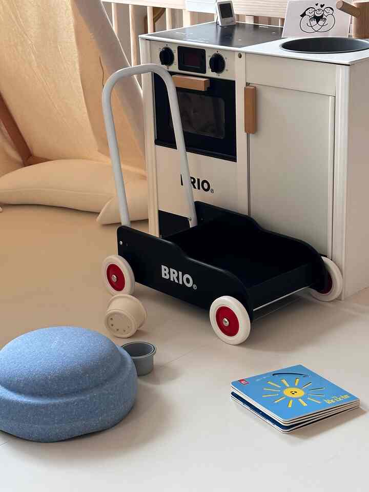 The Brio cart looks beautiful just sitting there! 🫶🏻✨ #TimelessDesign