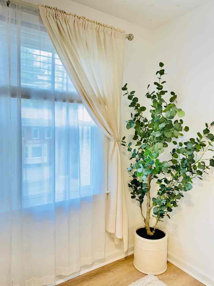 Nothing like sheer curtains to make a space feel fresh and bright for the new season! ✨🤍

#springinterior #spring #curtain #curtaininterior #curtainstyling #curtainrod #curtainrecommendation #curtainlighting #cozy #cozyroom #cozyhome 
