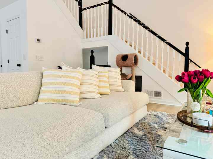 After/Before

Spring is finally here, and it’s time to refresh our spaces! We often overthink seasonal decor, but sometimes the simplest swaps make the biggest impact. Just look at my before and after photos—just a pillow change, and it feels like a whole new living room! 😉 A pop of color and fresh textures can instantly brighten up your space. Who else is making easy spring updates?

#springinterior #spring #couchsofa #sofa #sofacushion #sofainterior #cozy #cozylivingroom #cozyinterior #cozyhome 