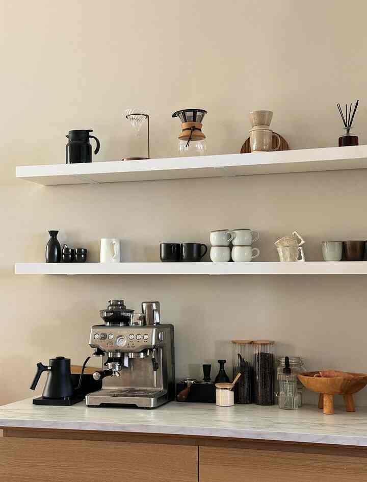 Afternoon sunshine with the coffee bar that has it all! #cafe #coffee #espresso #homecafe 