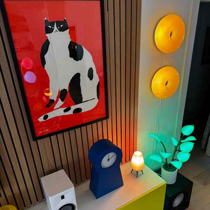 Lamps look great during the day but come alive at night!
#maximalist #lamps