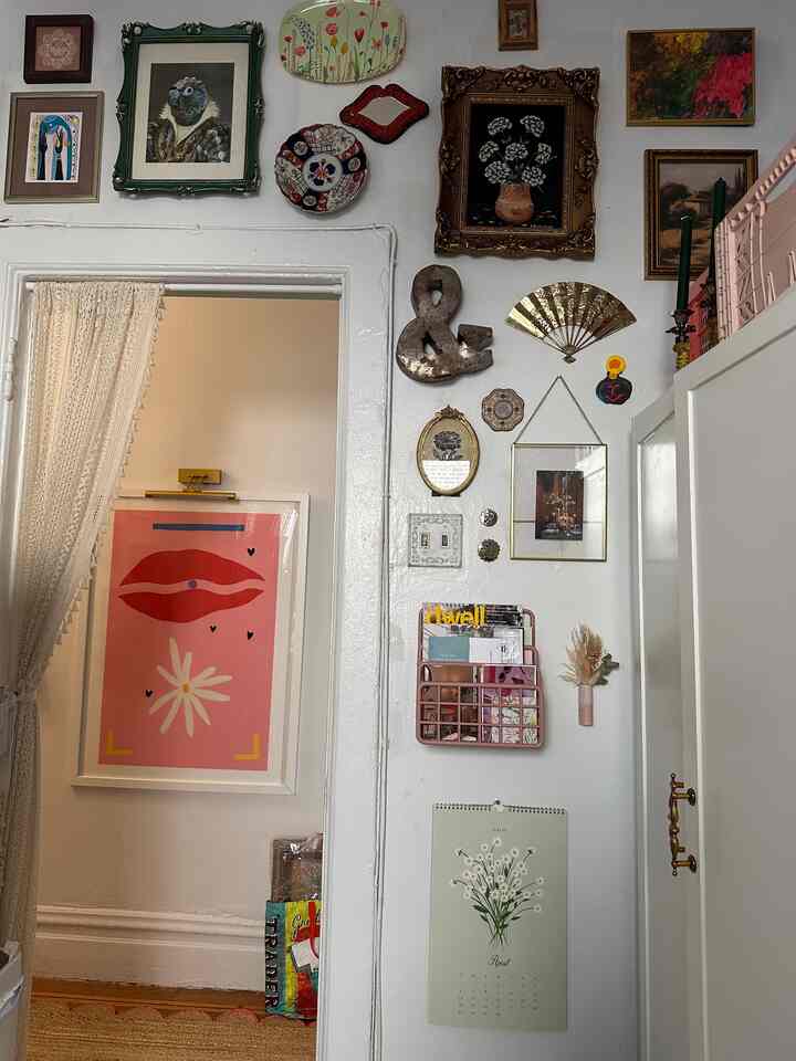 My never ending kitchen gallery wall project! 
#maximalism #cluttercore #colorful 