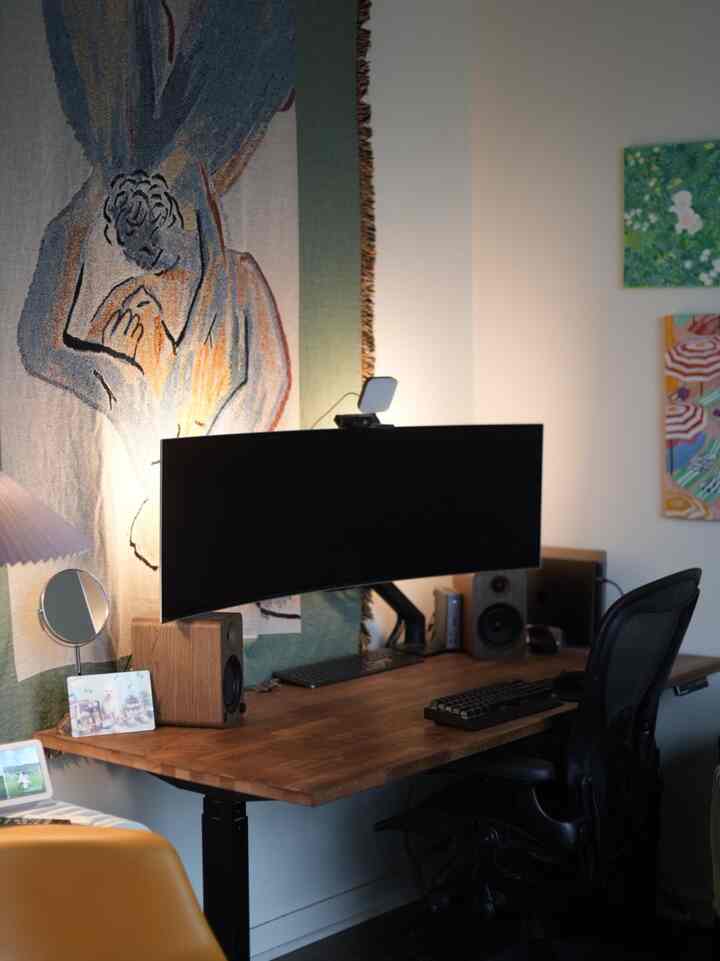 WFH setup #wfh #gameroom 