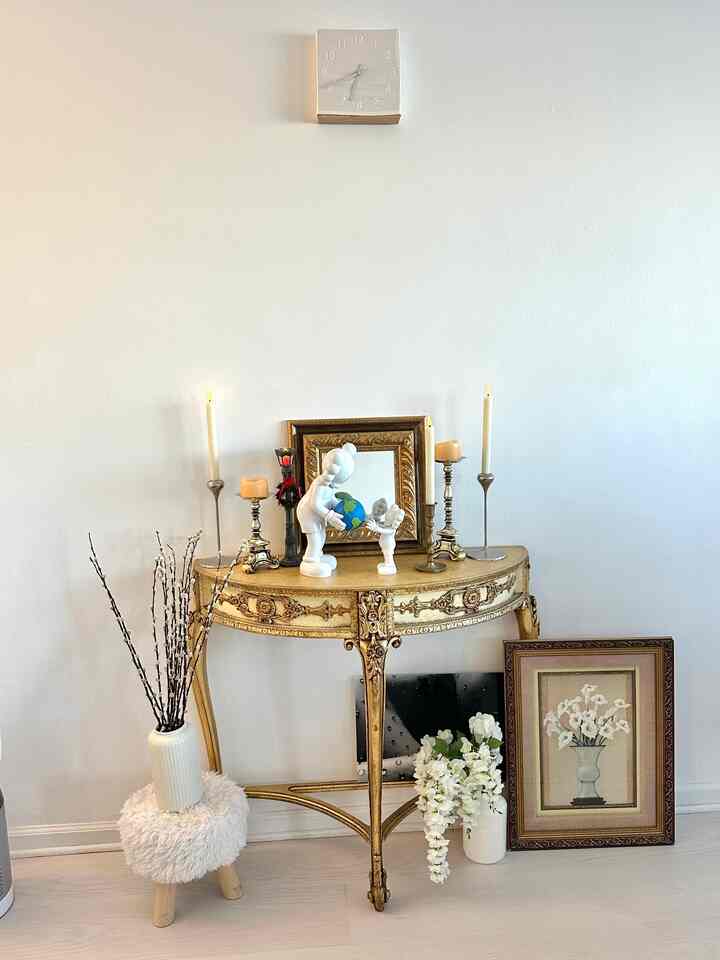 To be rental friendly, try placing your frames on the floor for an effortless addition of style to your room.

I tried placing frames on the walls with adhesives before, and they would peel off the wallpaper slightly or leave residue.. 

After that, I’ve tried out placing frames on the floor more often, and it’s added more interest to the layout nook I have. 🫶

#rentalfriendlyhack #rentalfriendly #frame #frenchmodern