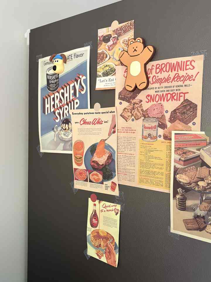 Refrigerator Vintage Style Photo Zone #refrigerator #vintageinterior #vintage