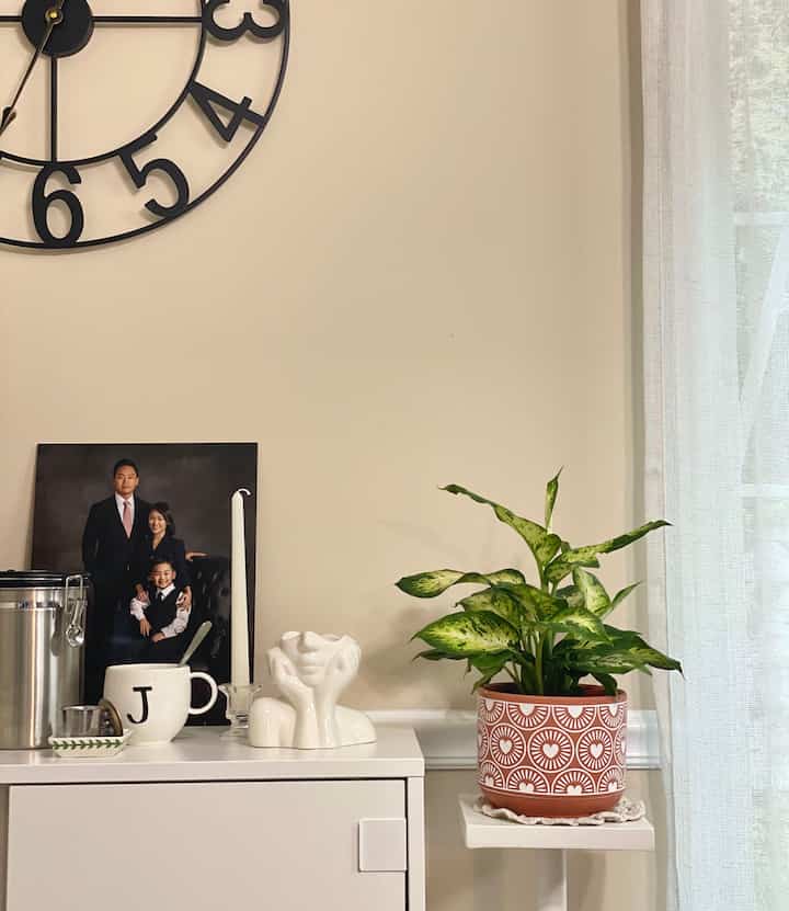 May all the times given to us be filled with joy 🧡

#morningcoffee #facevace #diningtableinterior #coffeetime #plant 