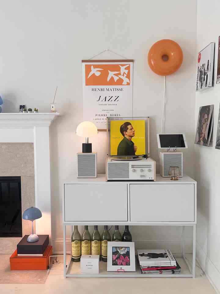 Add new Ikea lamp ✨
I like this colors mix 💙🤍

#ikea #ikealmap #turntable #homebar #lp #lpplayer #player #speaker  