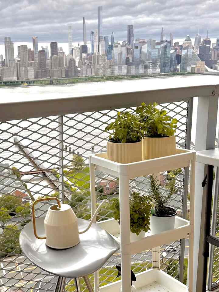 My other Sunday reset routine is organizing my plant layout so my herbs that seem to need more sunlight get more sunlight, and also placing nutritional pillars in the soil to recharge the herbs for the week as well. 🌱🪴

I also love cutting a few herb leaves and adding it to my food on weekends. 😋 

Do you have herbs? If yes, what herbs do you recommend buying? 

#herb #plant #balcony #daybed 