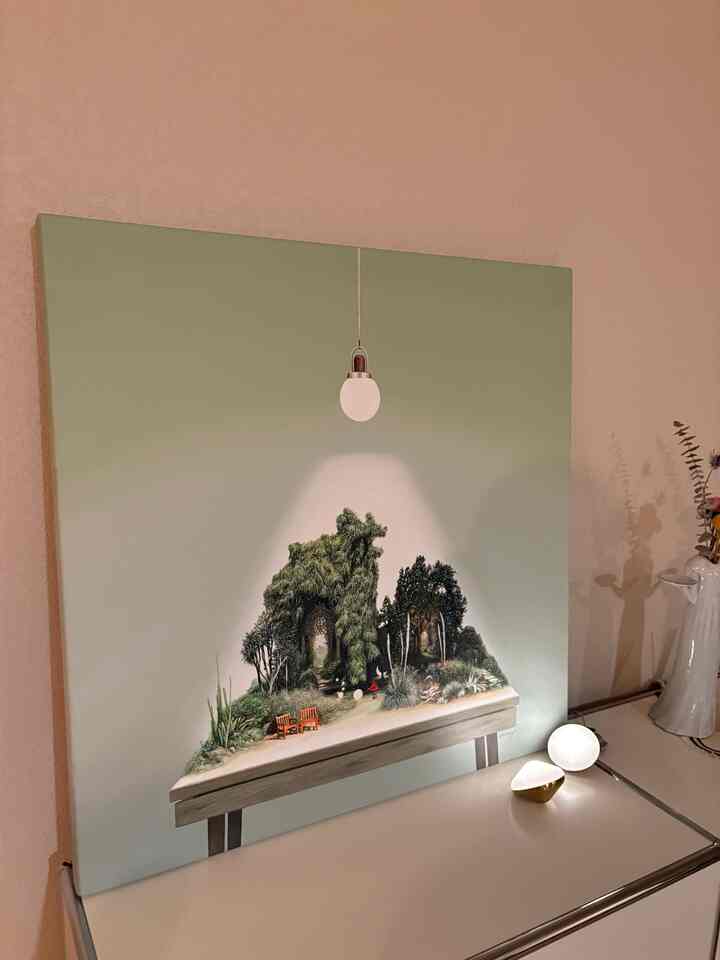 I bought a cute little portable light from IKEA that really brings out the charm of my favorite artist’s artwork! I love the soft, gentle glow — and the price was great too!
My favorite cozy corner at home.🏡✨

#CozyCorner
#IKEAFinds
#HomeVibes
#ArtLovers
#SoftLighting
#InteriorInspo
#PortableLight
#CozyHome
#AffordableStyle