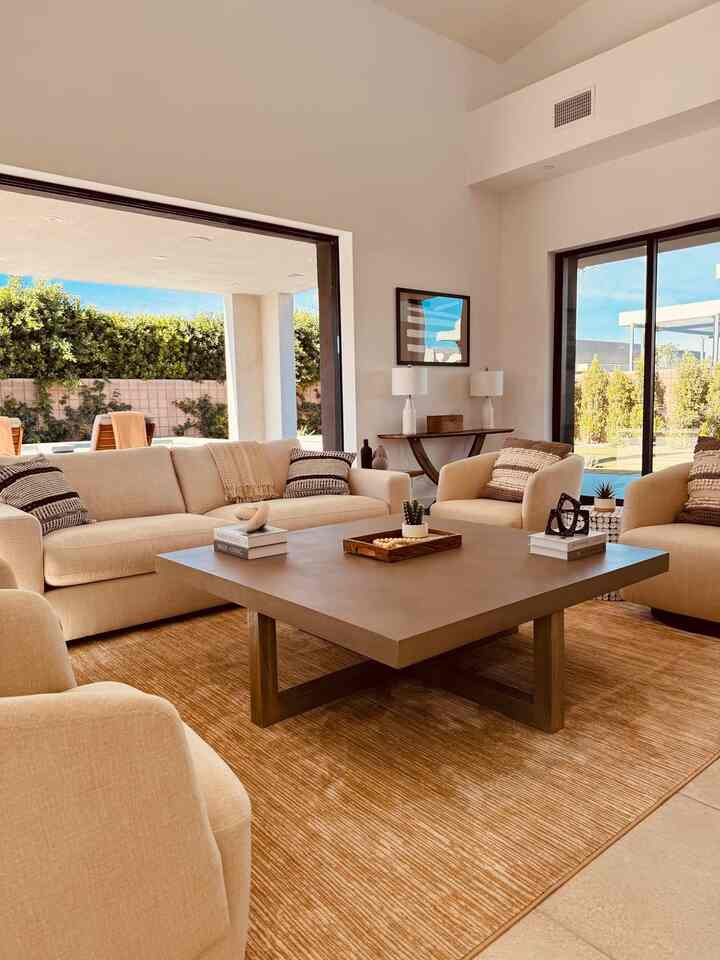 Simple and spacious. #Homedecor #livingroomdesign #contemporaryliving