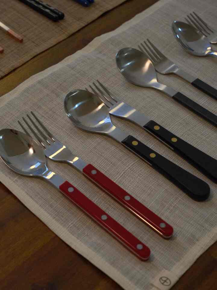 Other items I collect are different kinds of flatware. I never buy a full set, but rather buy a pair or two maximum, because I tend to get bored with using the same spoon and fork every day. I mostly cook and eat at home and using different flatware depending on the food and mood makes it feel like I am dining elsewhere which is a small joy of mine.

#flatware #flatwarecollection #cutlery #cutlerycollection #spoonandchopsticks #spoon #fork #eatingtool 