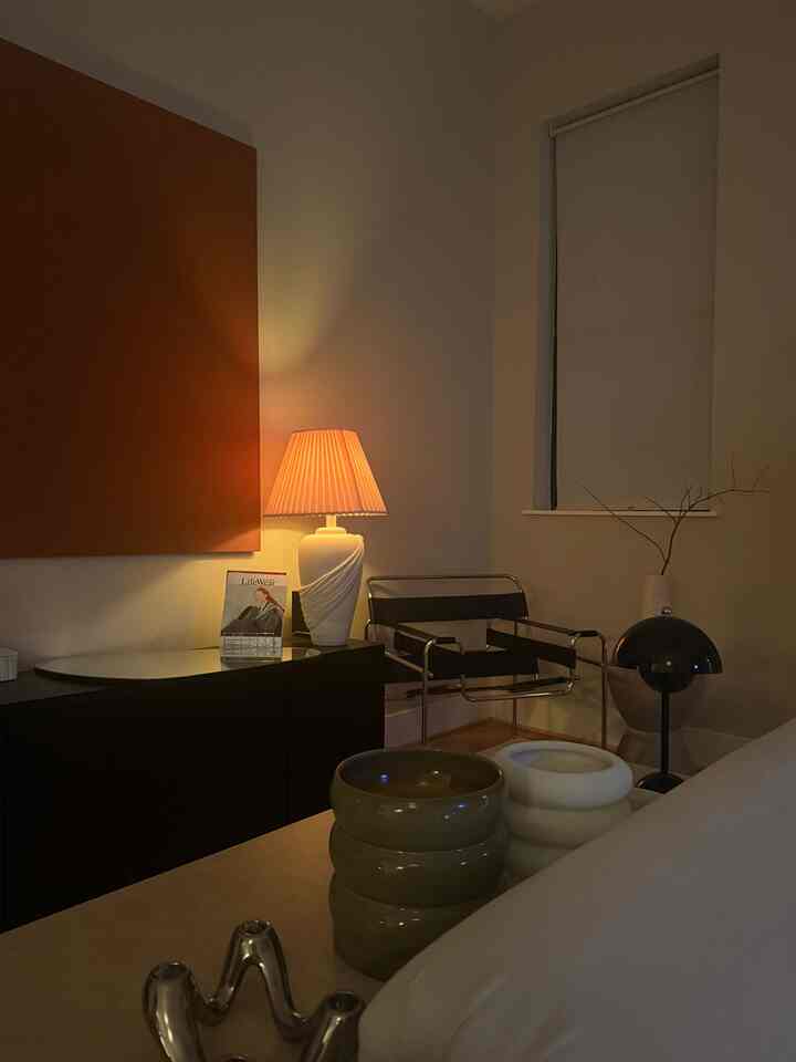 Suasana di malam hari 💫💗 #ambiance #lamps #peaceful #cozy