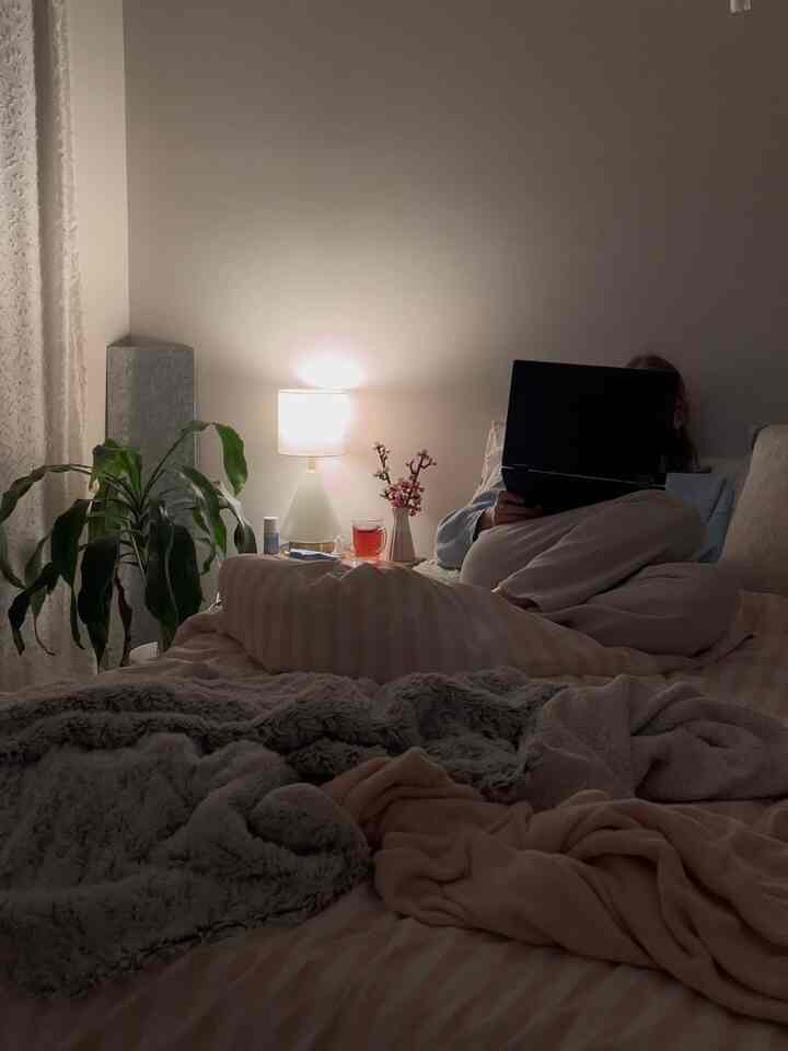 good night! #cozy #bed #bedsheets #duvetcover 