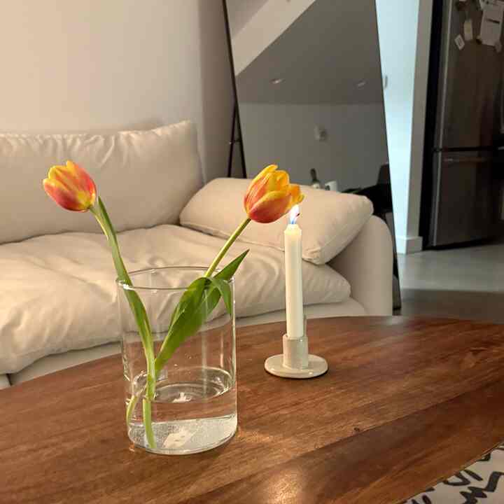 Late night with candle
#vase #flowerinterior #whitewood #whitesofa #comfortablesofa #candle #zarahome #ikea