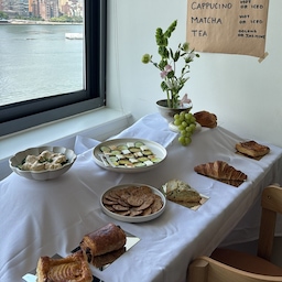 mini at home cafe spread #hosting #cozy #homecafe